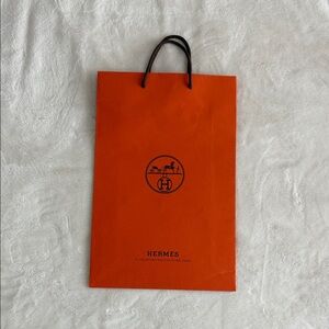 Hemes Paper Shopping Bag with Rope Handles